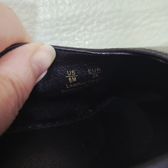 Circus by Sam Edelman Black Pointed Slingback Heels Leathet Pump Size 6 - Picture 5 of 7